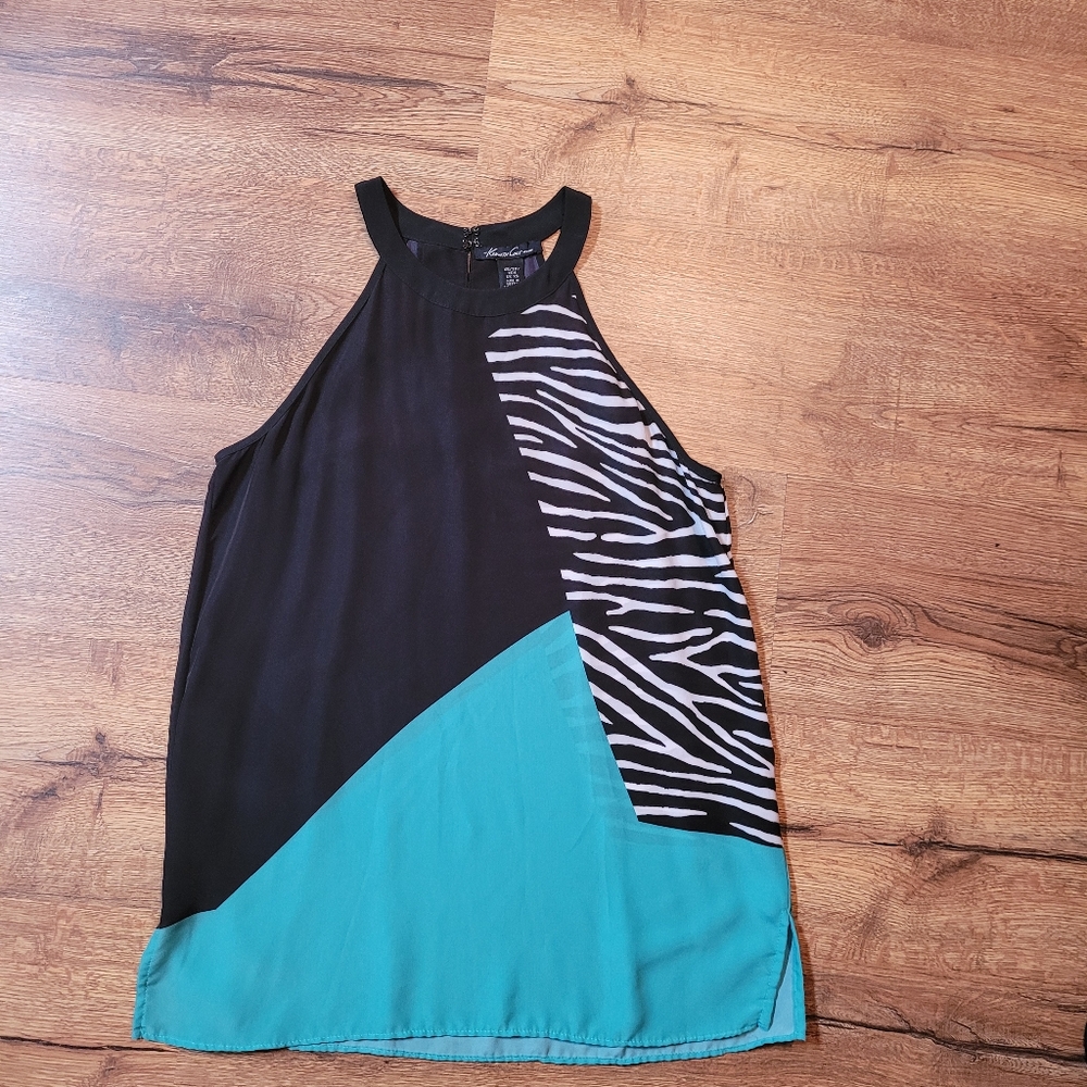 Kenneth Cole high neck sleeveless top